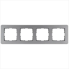 Изображение Рамка G-Flex 4-постовая, цвет Алюминий